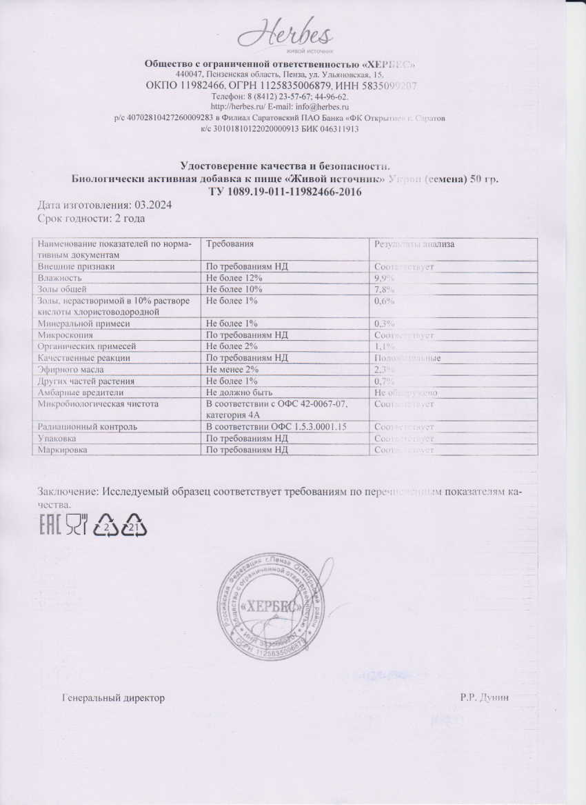 Паспорт №032024